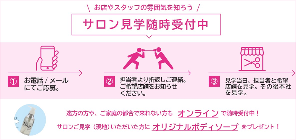 サロン見学